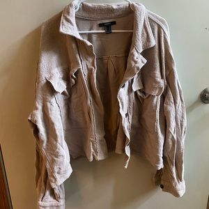 Forever 21 button up shacket